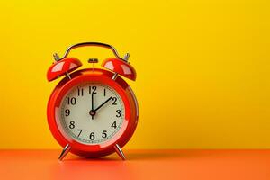 Alarm Clock. Ai generative photo