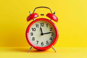 Alarm Clock. Ai generative photo