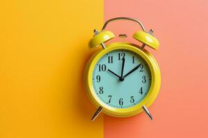 Alarm Clock. Ai generative photo