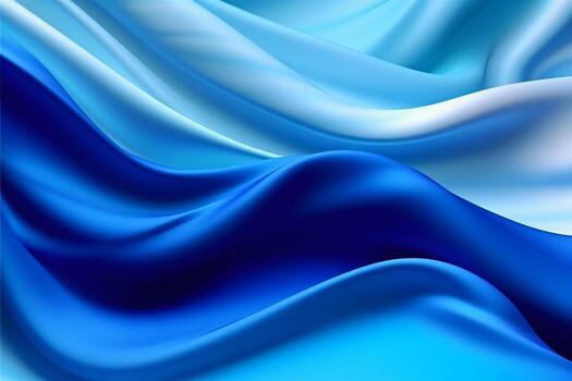 Trendy Wave Gradient Background. Ai generative photo