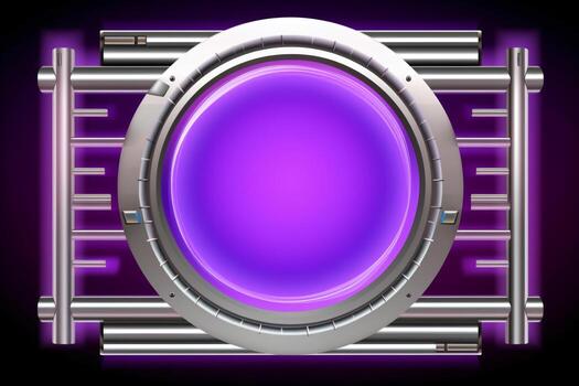 Futuristic Background. Ai generative photo