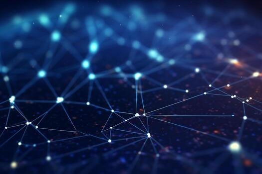 High Technology Background. Ai generative photo