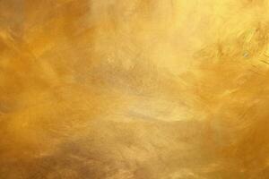 Brushed Gold Texture. Ai generative photo