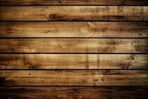 Wooden Background. Ai generative photo