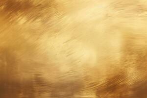 Brushed Gold Texture. Ai generative photo