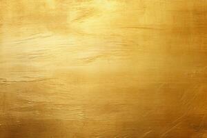 Brushed Gold Texture. Ai generative photo