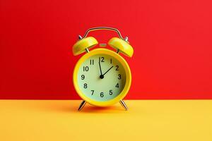 Alarm Clock. Ai generative photo
