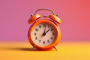 Alarm Clock. Ai generative photo