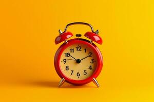 Alarm Clock. Ai generative photo