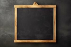 Chalkboard For Text Composition. Ai generative photo