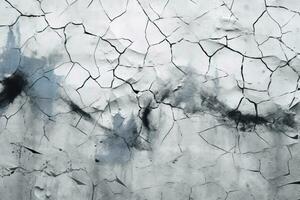 Cracked Wall Texture. Ai generative photo