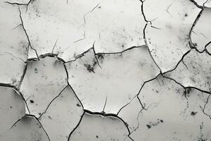 Cracked Wall Texture. Ai generative photo