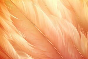 Soft Feathers Wallpaper. Ai generative photo