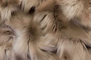 Soft Fur Texture. Ai generative photo