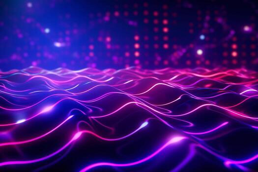 High Technology Background. Ai generative photo