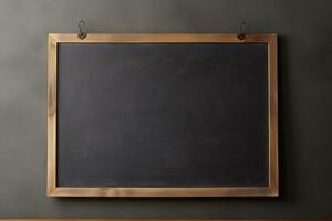 Chalkboard For Text Composition. Ai generative photo