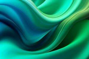 Trendy Wave Gradient Background. Ai generative photo