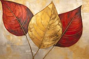 Modern Luxurious Decorative Art. Ai generative photo