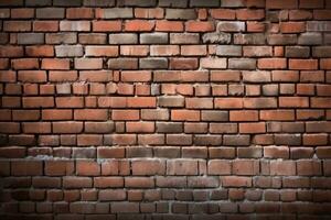 Bricks Wall Texture. Ai generative photo