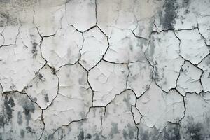 Cracked Wall Texture. Ai generative photo