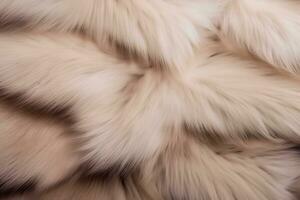 Soft Fur Texture. Ai generative photo