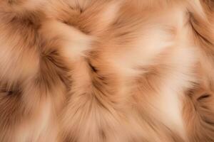 Soft Fur Texture. Ai generative photo