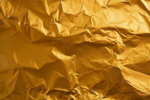 Gold Foil Texture. Ai generative photo