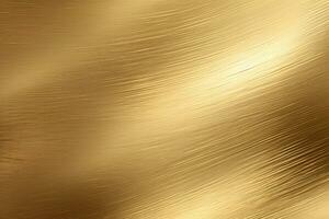 Brushed Gold Texture. Ai generative photo