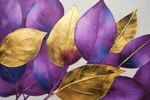 Modern Luxurious Decorative Art. Ai generative photo