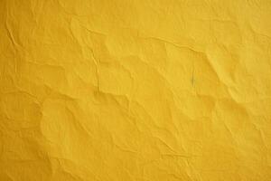 Yellow Paper Texture. Ai generative photo