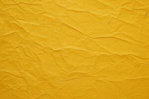 Yellow Paper Texture. Ai generative photo