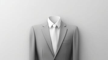 Men Suit for Business Working Concept. Businessman Suit Background. Generative Ai photo