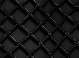 Seamless Metal Floor Plate With Diamond Pattern.Black metal background or black steel surface. SEAMLESS PATTERN. Created with technology. photo