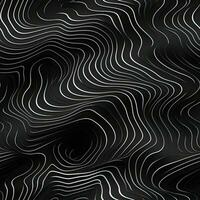 Topographic map background concept. Rendering abstract illustration. Abstract illustration. Geography concept. paper texture design. SEAMLESS PATTERN. Created with Generative AI technology. photo
