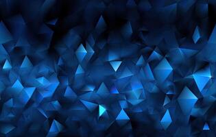 Modern black blue abstract background. Minimal. Color gradient. Dark. Web banner. Geometric shape. 3d effect. Lines stripes triangles. SEAMLESS PATTERN. Created with Generative AI technology. photo