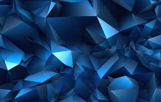 Modern black blue abstract background. Minimal. Color gradient. Dark. Web banner. Geometric shape. 3d effect. Lines stripes triangles. SEAMLESS PATTERN. Created with Generative AI technology. photo