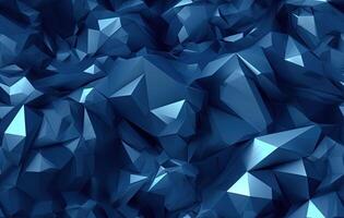 Modern black blue abstract background. Minimal. Color gradient. Dark. Web banner. Geometric shape. 3d effect. Lines stripes triangles. SEAMLESS PATTERN. Created with Generative AI technology. photo