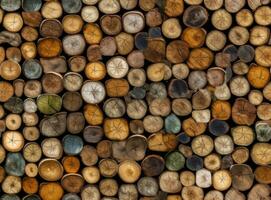 Wood texture with square patterns, background. High quality. SEAMLESS PATTERN. Created with Generative AI technology. photo