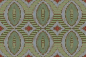 Motif Ikat Paisley Embroidery Background. Ikat Stripes Geometric Ethnic Oriental Pattern Traditional. Ikat Aztec Style Abstract Design for Print Texture,fabric,saree,sari,carpet. vector