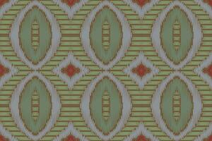 motivo ikat cachemir bordado antecedentes. ikat rayas geométrico étnico oriental modelo tradicional. ikat azteca estilo resumen diseño para impresión textura,tela,sari,sari,alfombra. vector