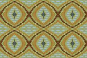 motivo ikat floral cachemir bordado antecedentes. ikat patrones geométrico étnico oriental modelo tradicional. ikat azteca estilo resumen diseño para impresión textura,tela,sari,sari,alfombra. vector