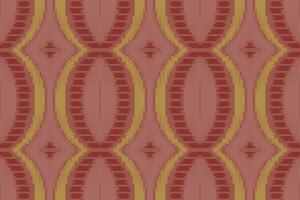 Motif Ikat Seamless Pattern Embroidery Background. Ikat Design Geometric Ethnic Oriental Pattern traditional.aztec Style Abstract Vector design for Texture,fabric,clothing,wrapping,sarong.