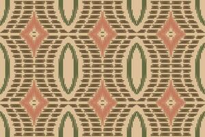 motivo ikat sin costura modelo bordado antecedentes. ikat damasco geométrico étnico oriental modelo tradicional. ikat azteca estilo resumen diseño para impresión textura,tela,sari,sari,alfombra. vector