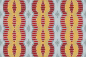 motivo ikat sin costura modelo bordado antecedentes. ikat flor geométrico étnico oriental modelo tradicional. ikat azteca estilo resumen diseño para impresión textura,tela,sari,sari,alfombra. vector