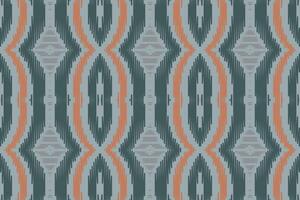 motivo ikat sin costura modelo bordado antecedentes. ikat patrones geométrico étnico oriental modelo tradicional. ikat azteca estilo resumen diseño para impresión textura,tela,sari,sari,alfombra. vector