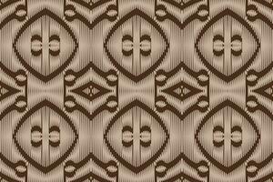 motivo ikat floral cachemir bordado antecedentes. ikat antecedentes geométrico étnico oriental modelo tradicional. ikat azteca estilo resumen diseño para impresión textura,tela,sari,sari,alfombra. vector