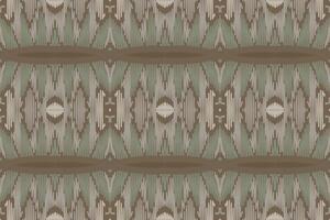 ikat sin costura modelo bordado antecedentes. ikat vector geométrico étnico oriental modelo tradicional. ikat azteca estilo resumen diseño para impresión textura,tela,sari,sari,alfombra.