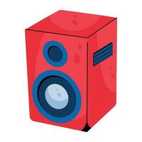 conceptos de woofer de moda vector