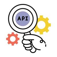 Trendy API Search vector