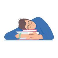 Trendy Sleep Study vector